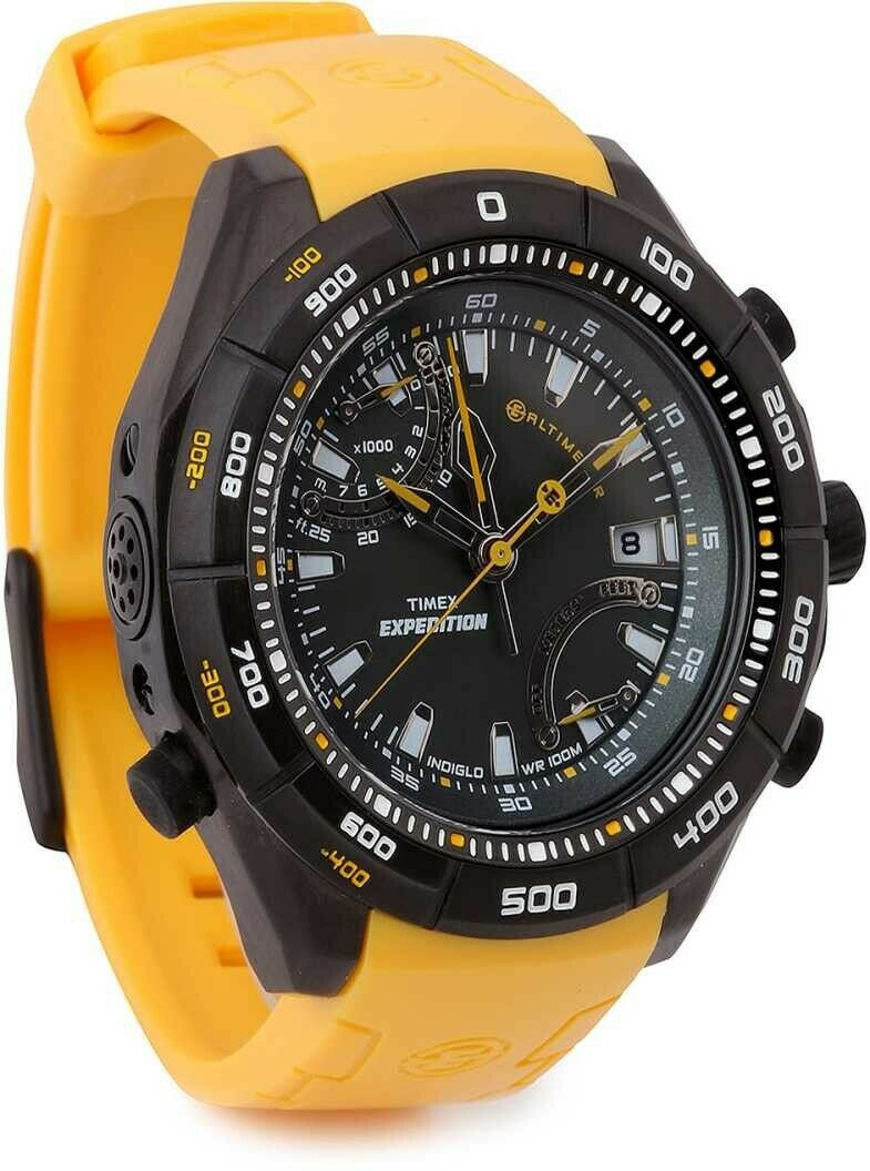 Timex on sale expedition yellow