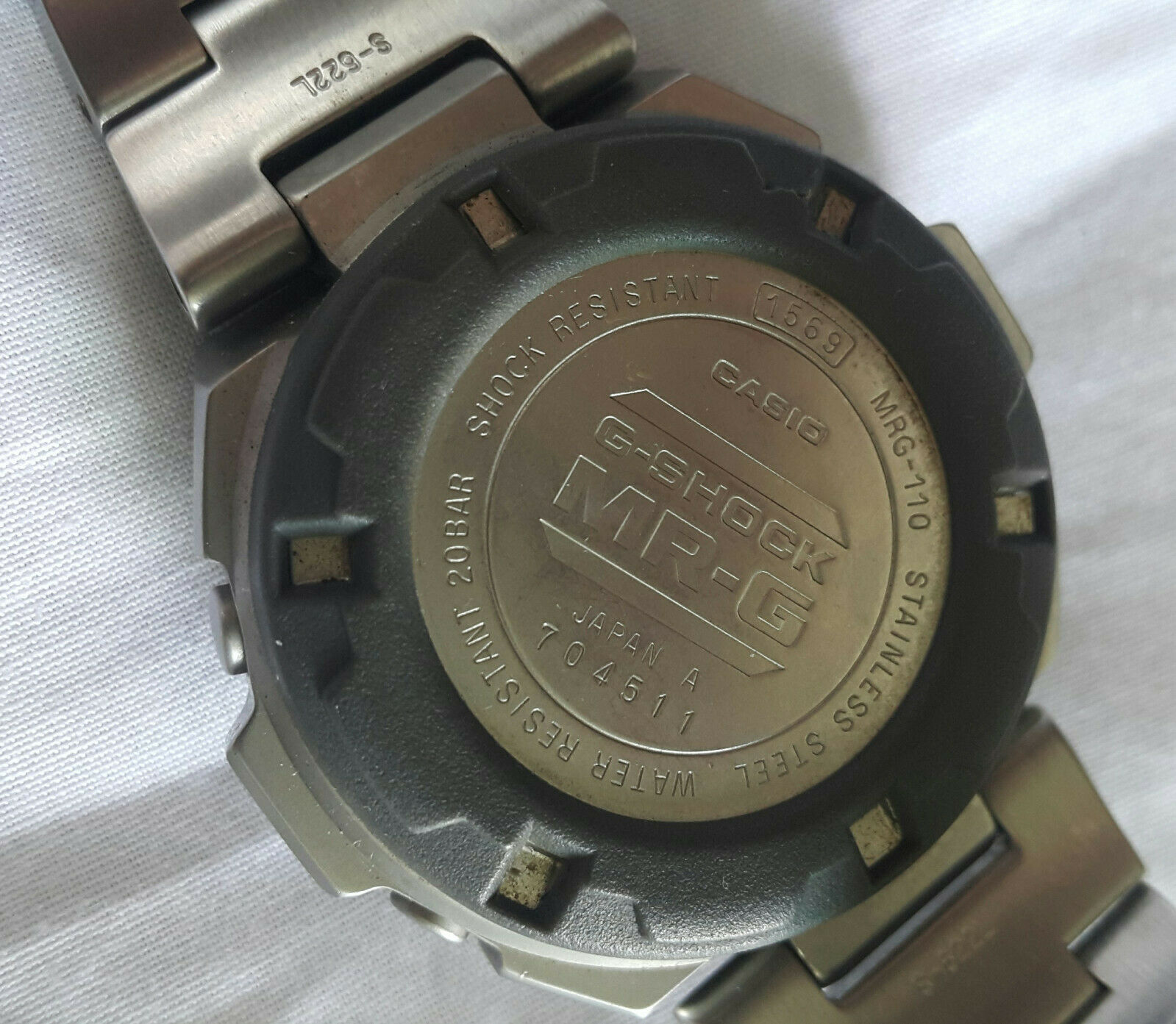 Casio G-Shock MR-G Mod.1569 MRG-110 20 Bar Japan A Rare Digital