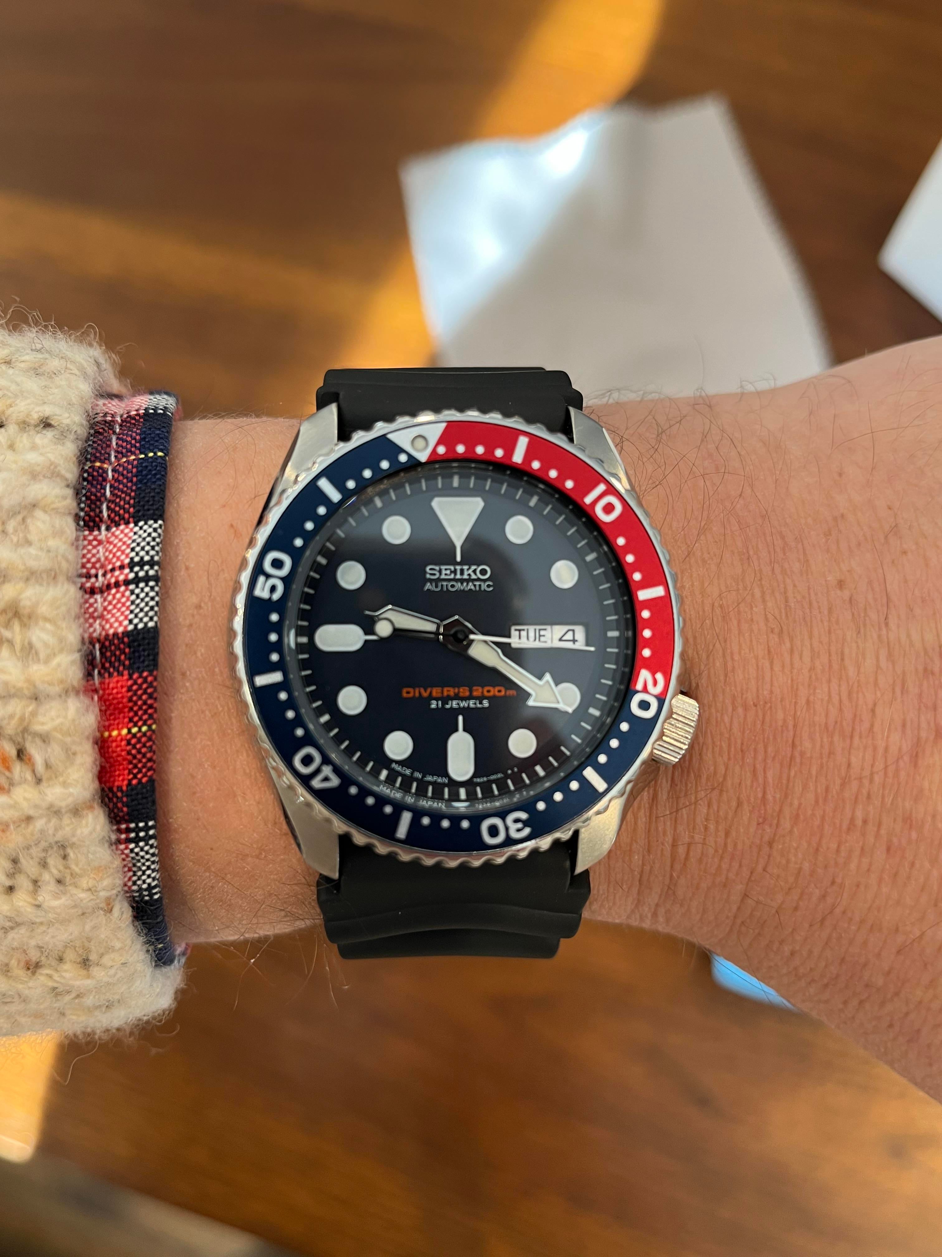 Seiko skx009j2 outlet