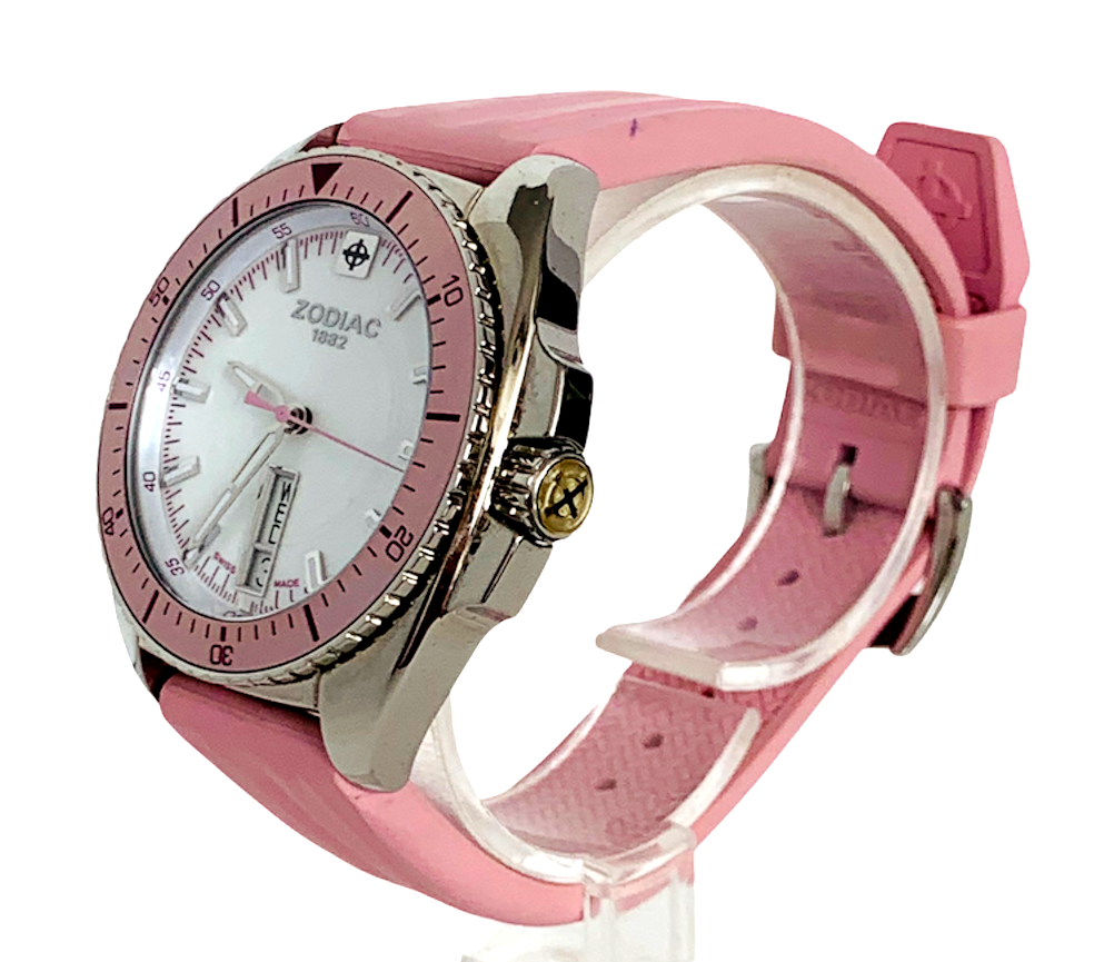 Zodiac 1882 Speed Dragon ZO5513 Swiss Quartz Women's Pink Watch