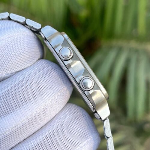 Vintage Seiko Silver Wave Ana/Digi Chrono-Alarm Japan Men