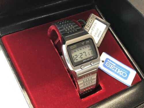 SEIKO 0674-5000 1973 LC Quartz LCD Digital watch - James Bond Rare uhr MOT  | WatchCharts