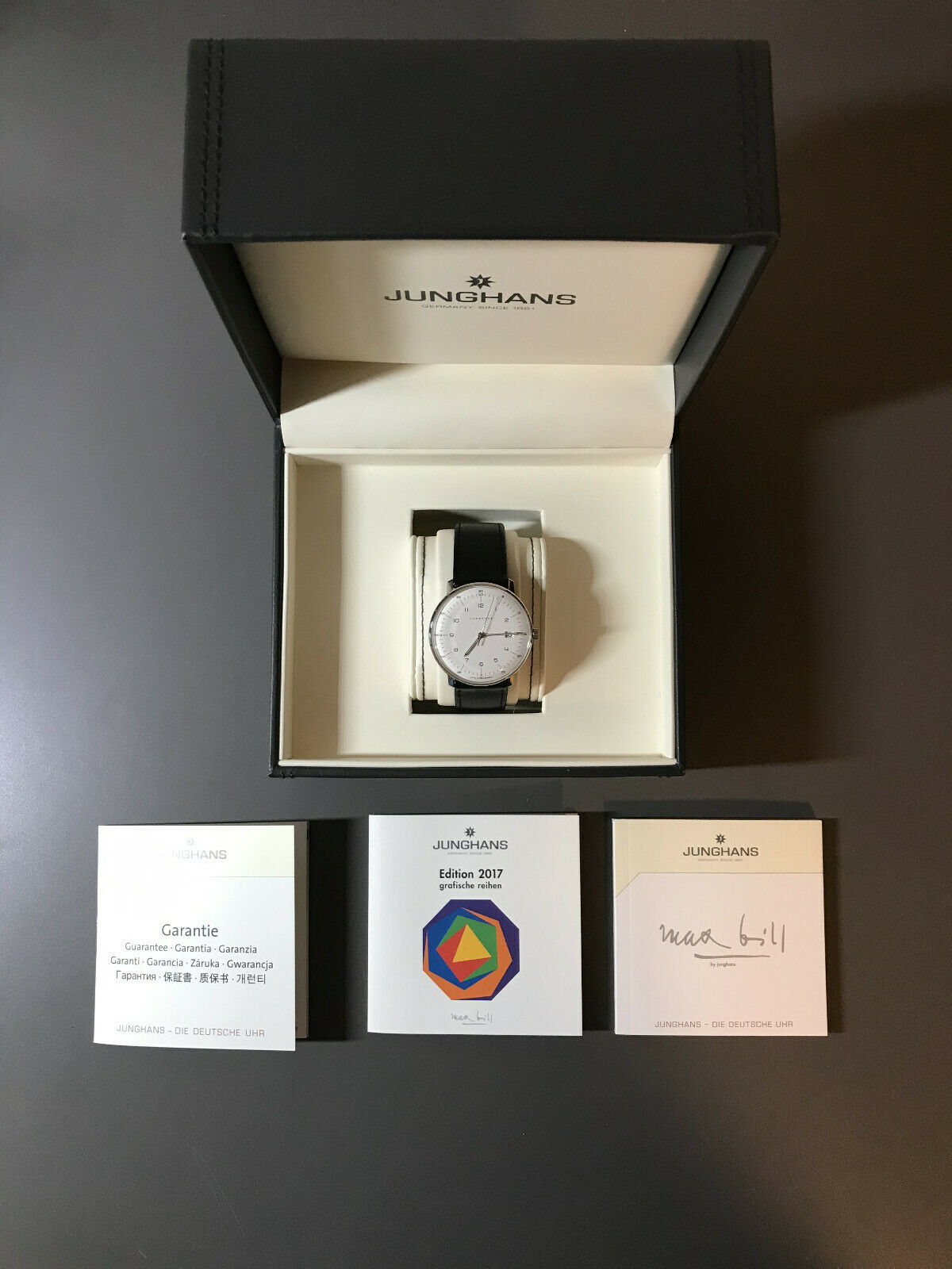 Junghans Max Bill Graphic Line Special Edition Ref. 041 4762.00