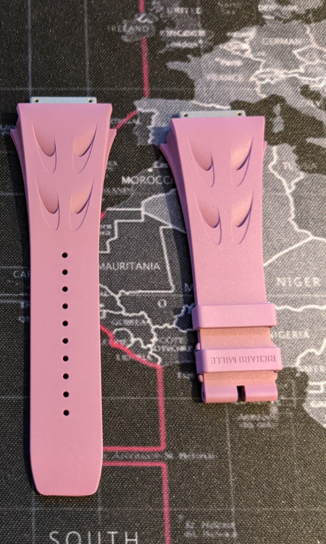 New Richard Mille McLaren RM 11 Light Purple Strap Size M