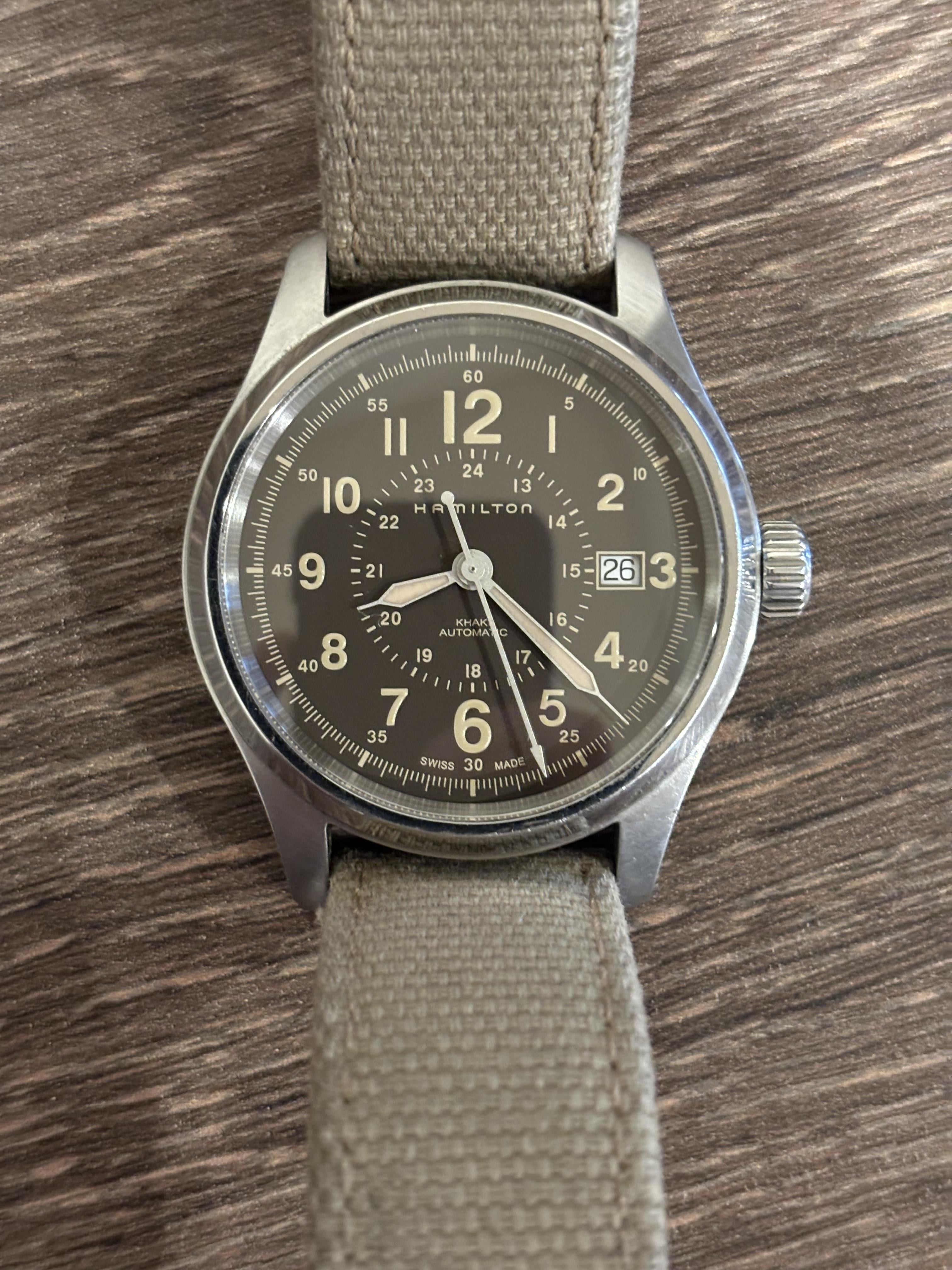 Khaki field hot sale auto 40mm