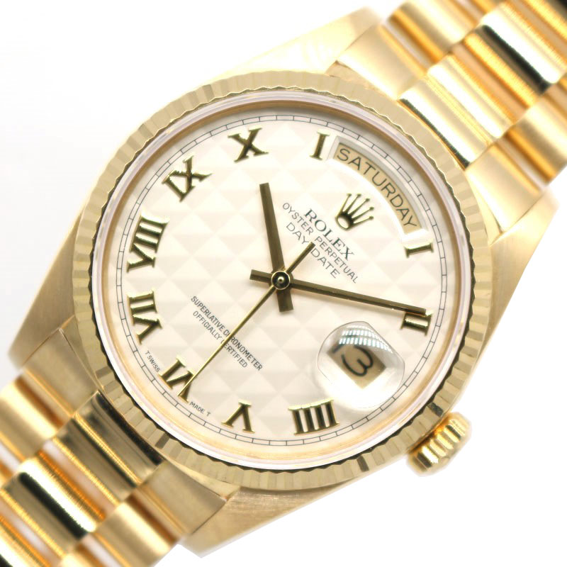 rolex day date pyramid dial