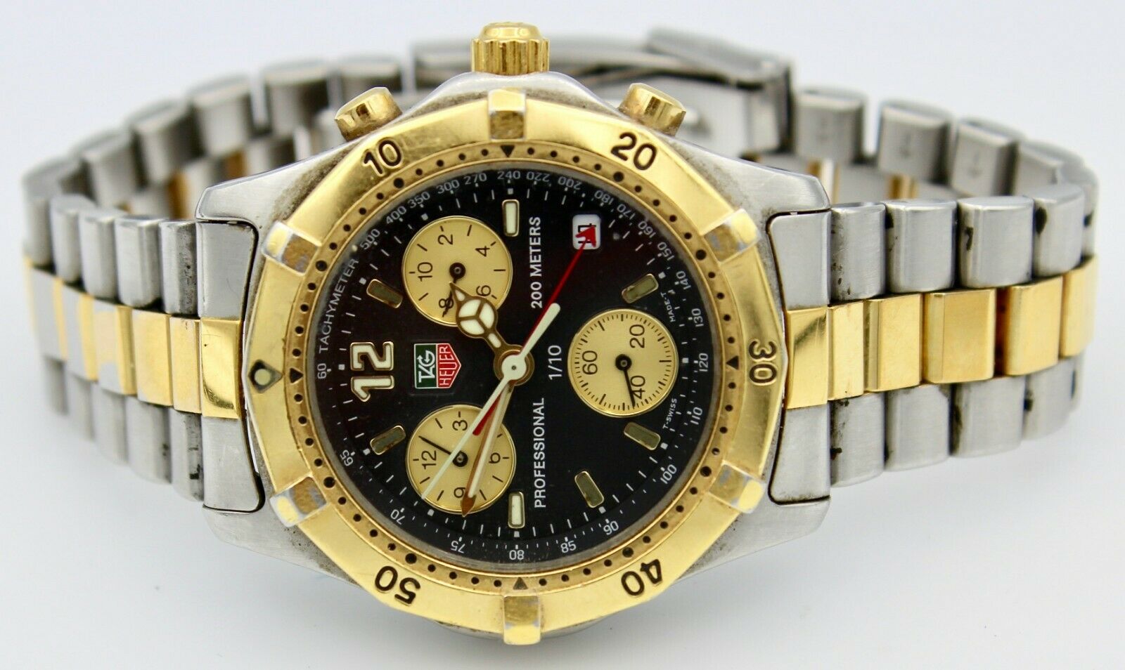 Tag Heuer 2000 Professional CK1120 Chronograph Watch Men s