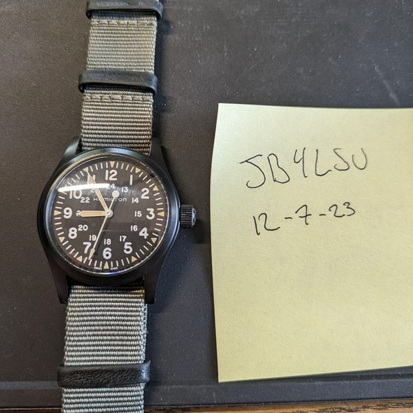 [WTS] Hamilton PVD Khaki Field Mechanical H69409930 - Excellent ...