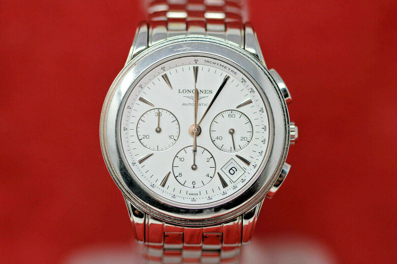 LONGINES FLAGSHIP L4.718.4 CHRONOGRAPH AUTOMATIC CAL.L650.2