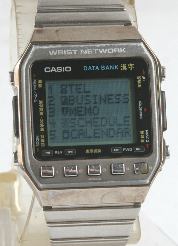 VINTAGE RARE CASIO DKW-100 WRIST NETWORK GOOD ORIGINAL | WatchCharts