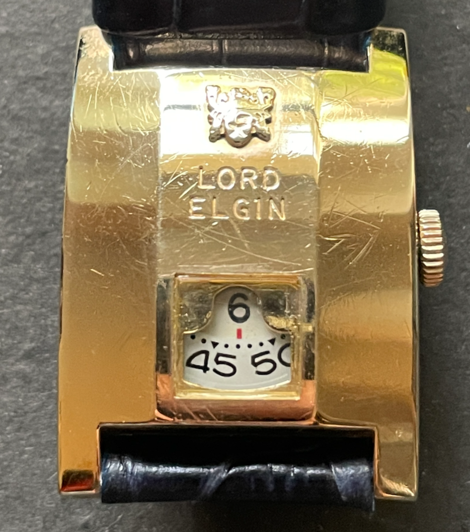 Vintage Lord Elgin Elvis Presley Men s Watch Running Jump Hour GF Case 719 21j WatchCharts Marketplace