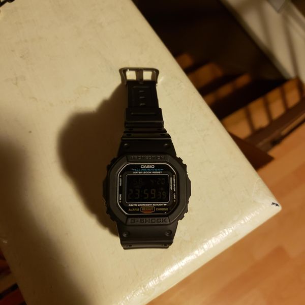 [wts] Casio G Shock Dw5600e 1v Stealthed Bezel And Screen Watchcharts