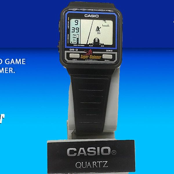 VINTAGE WATCH CASIO GAMES GS-3 