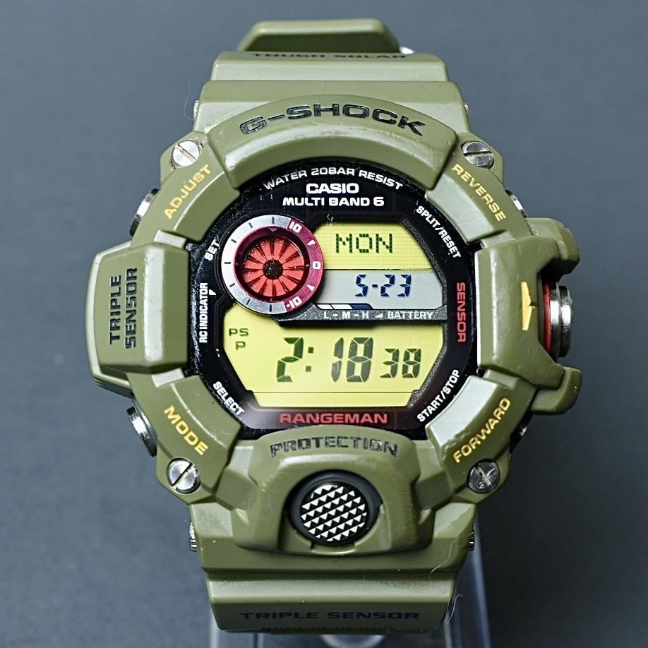 WTS] G-Shock GW-9400-3 Rangeman modded with positive display and