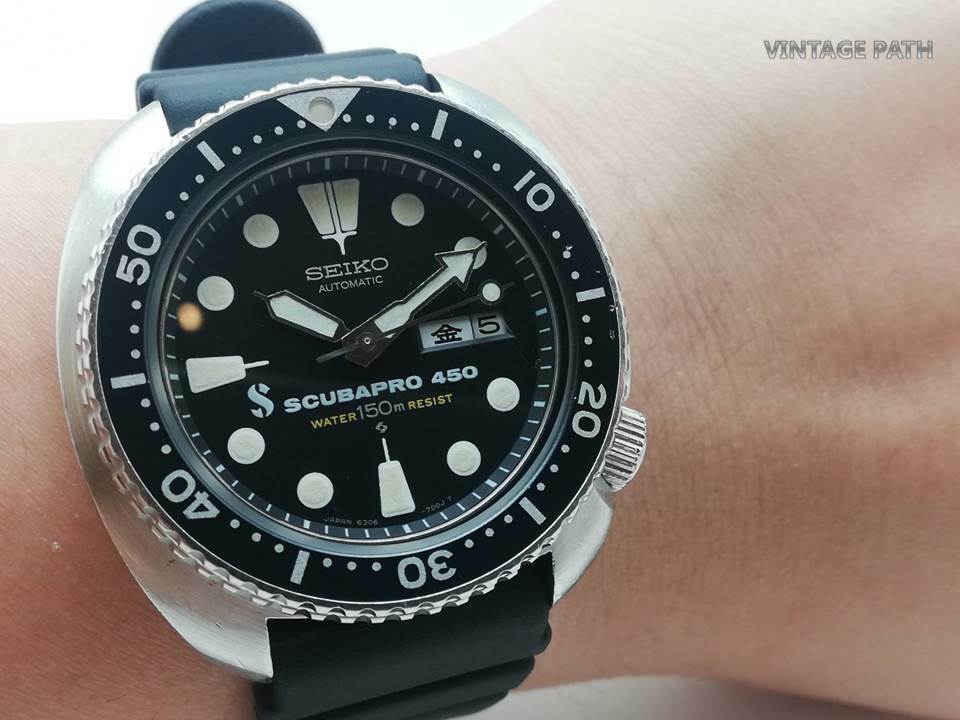 seiko turtle scubapro 450