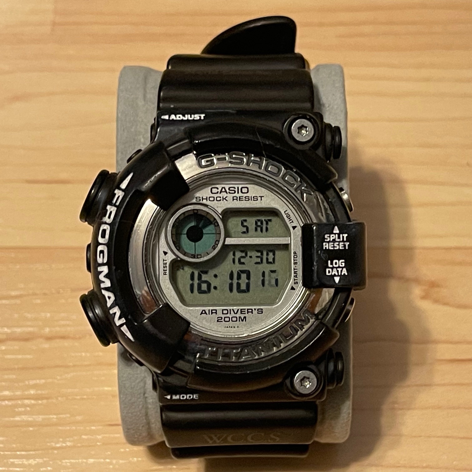 WTS] Casio G-Shock DW-8201WC-7BT WCCS Frogman Black Skeleton