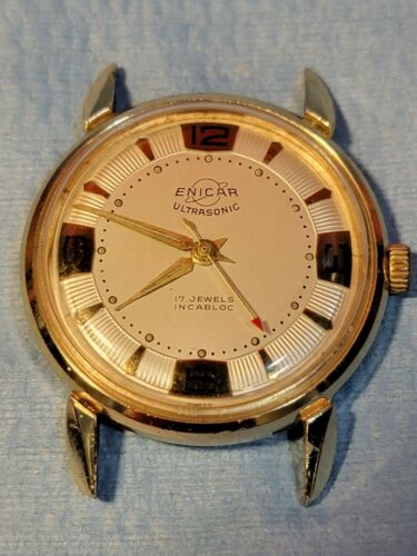 Enicar Ultrasonic 17 Jewels Incabloc Watch 100/61-10 BCRS