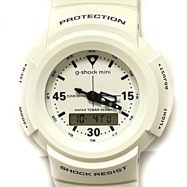[New] [Used] CASIO g-shock mini watch white | WatchCharts Marketplace