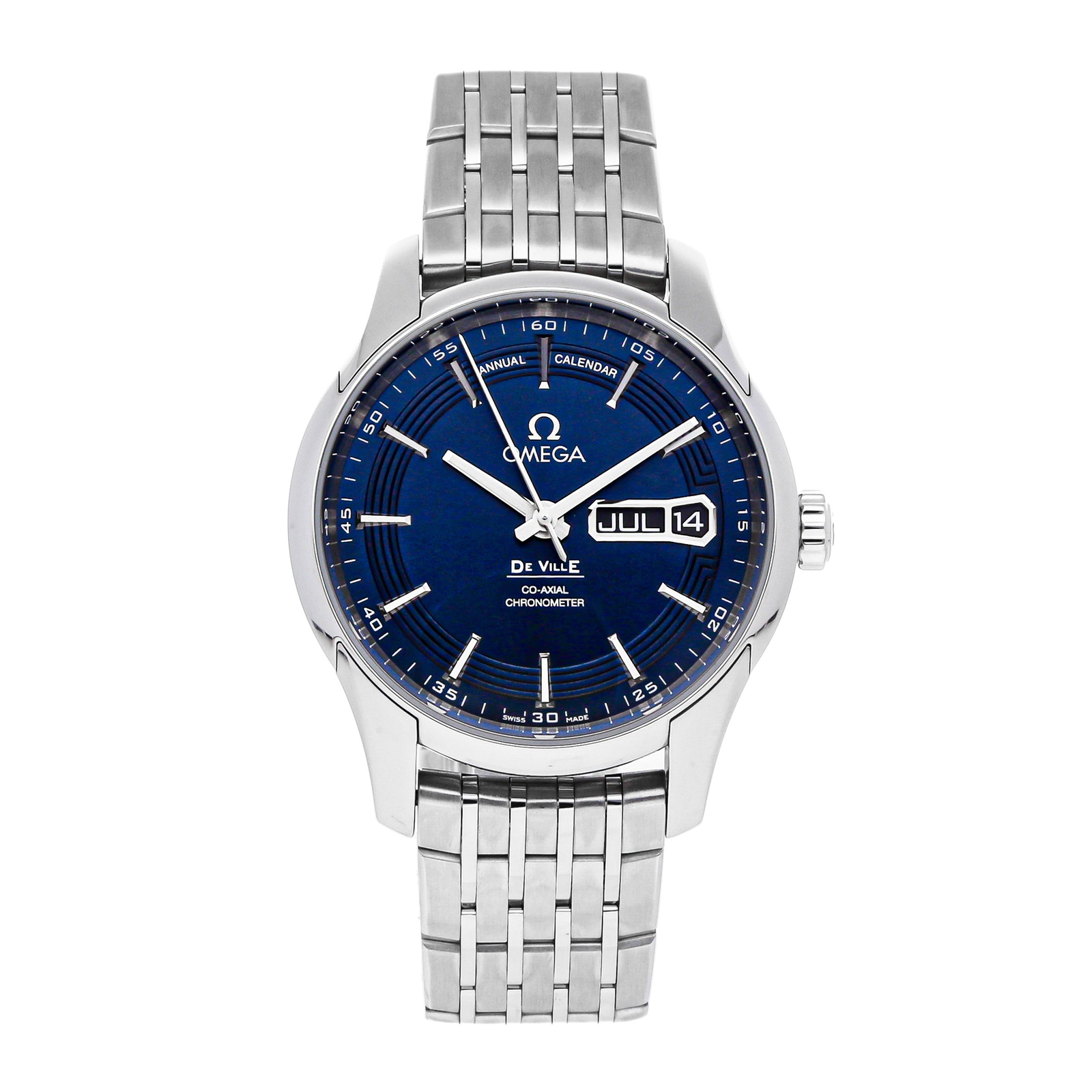 Omega Deville Hour Vision Annual Calendar Price 