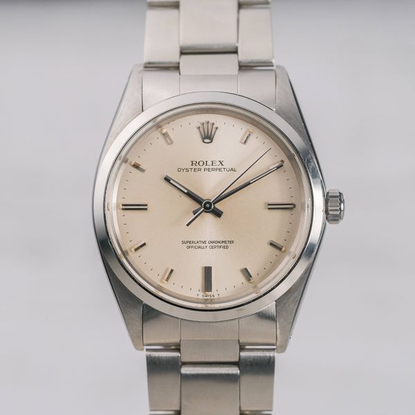 [FSOT] Rolex - Oyster perpetual - Ref. 1018 - silver dial | WatchCharts