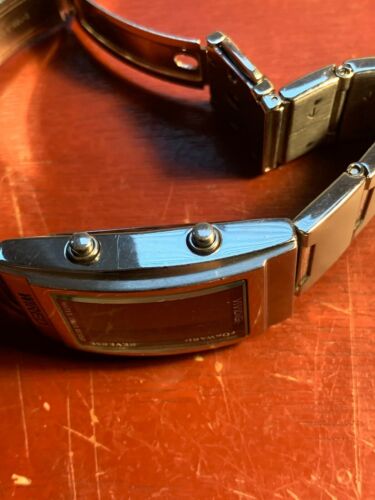 Seiko Alba Wired Vividigi W510-4A00 Digital Watch Stainless Steel 
