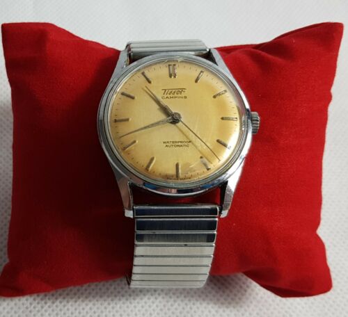 Besitiful Vintage Tissot Camping Automatic Waterproof Wrist Watch. WatchCharts Marketplace