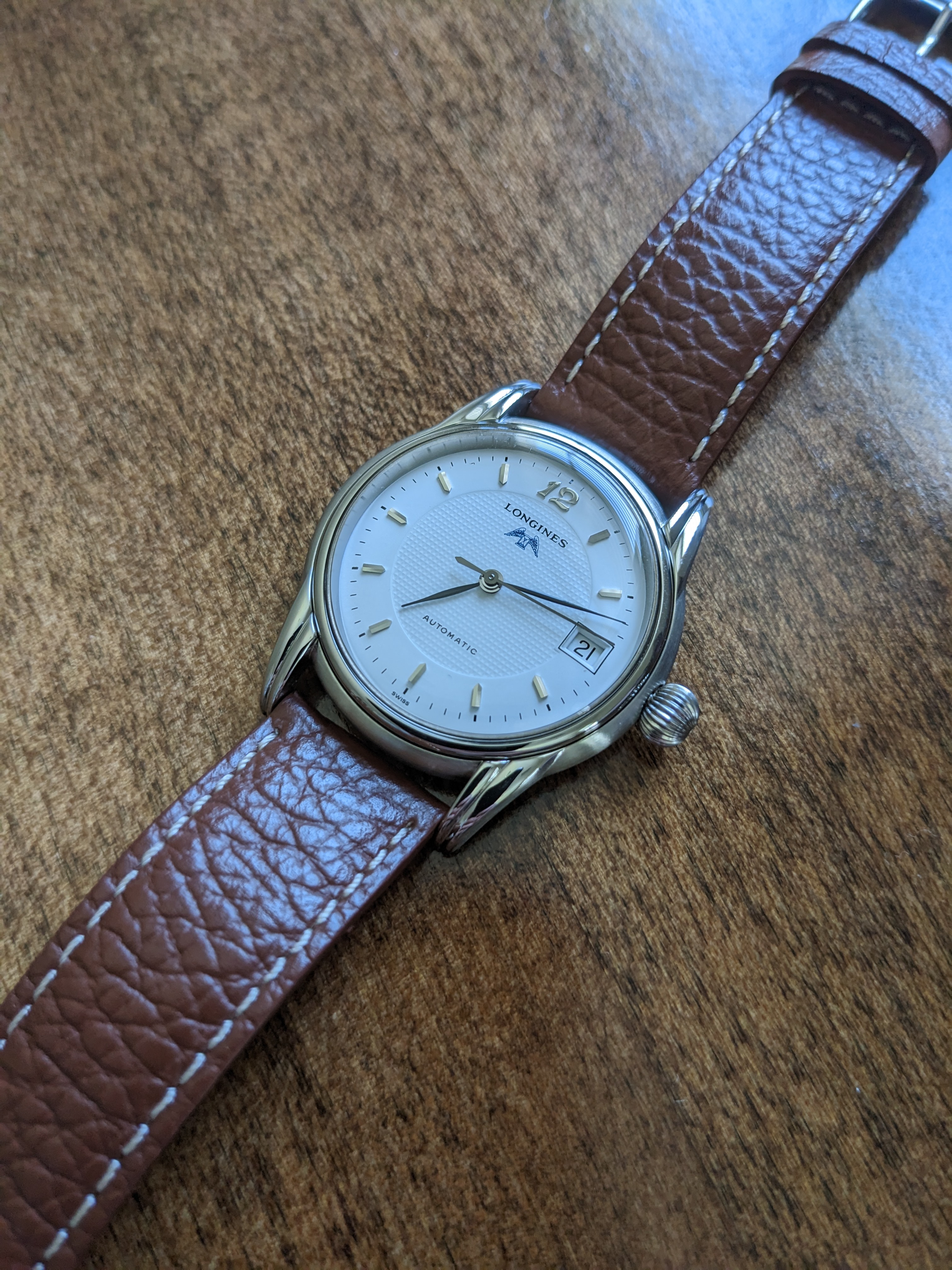 WTS Longines l4.660.4 Waffle Dial 550 Shipped. WatchCharts