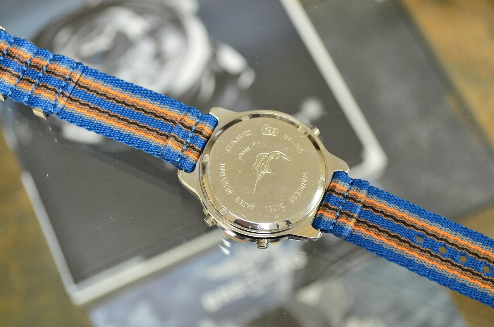 CASIO UV-700 UV SENSOR DIGITAL WATCH MARLIN VINTAGE MARINE BM CPW