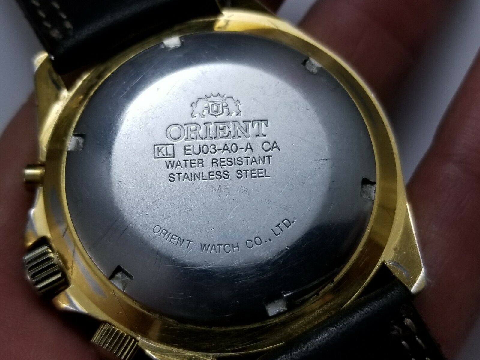 Orient Automatic Multi-Year Calendar men's DIVER Watch EU03-A0-A