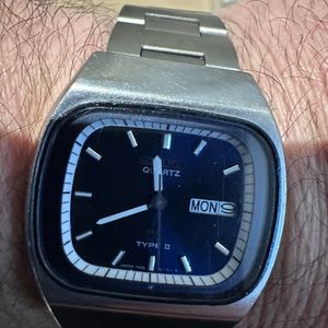 Vintage Seiko Quartz Type II (SQ) JDM 7546 7080 February 1978
