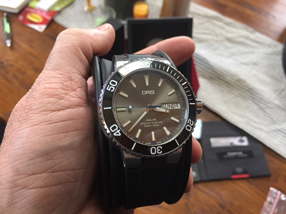 FS Oris Aquis Hammerhead Limited Edition. WatchCharts Marketplace