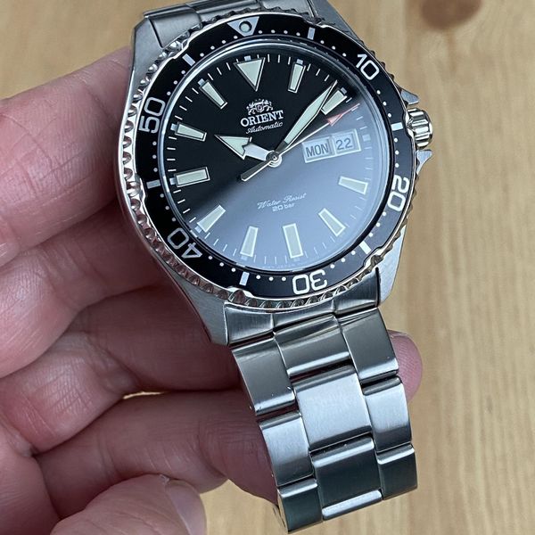 [WTS] Orient Kamasu black dial WatchCharts