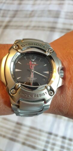Vintage Premium G-Shock Steel Link Watch MRG MTG-120 Analog