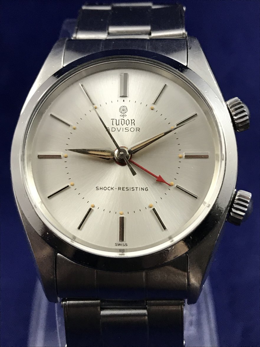 FS Very Rare 1961 Tudor Rolex Advisor Alarm Watch Ref. 7926