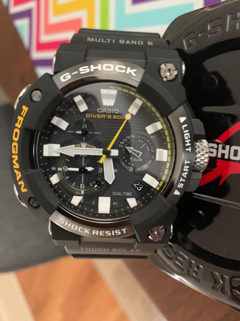 jam tangan g shock frogman