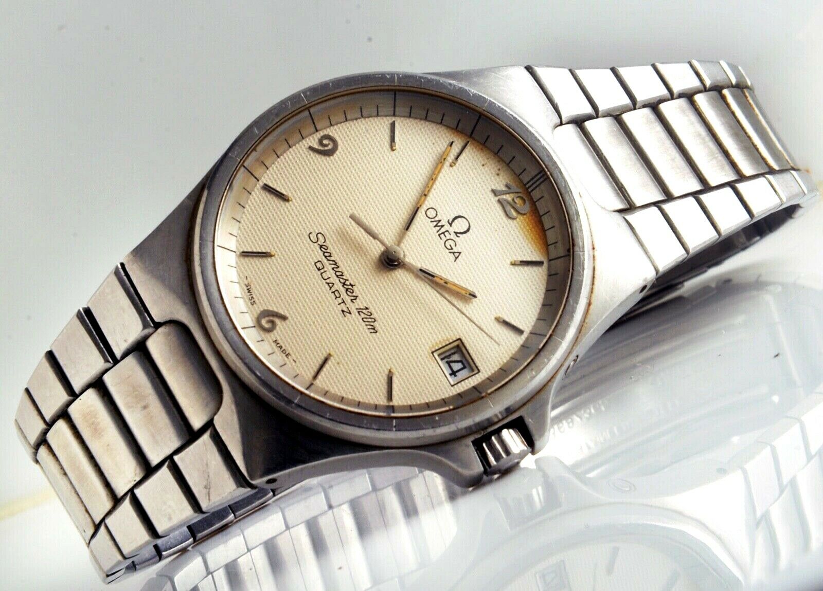 1980s Omega Seamaster 120m Quartz 196.0197 Calibre 1332 17J