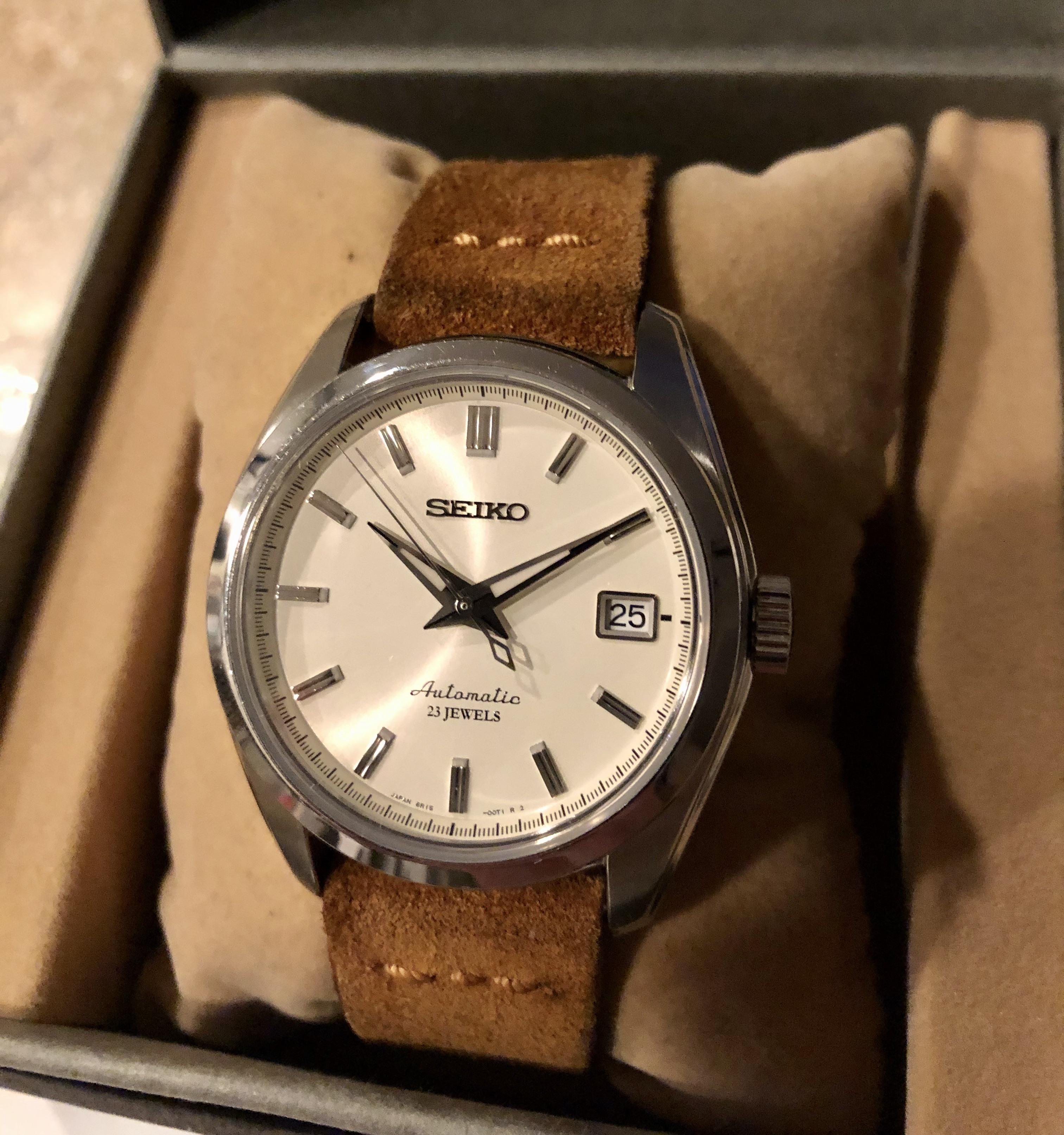 WTT] Seiko SARB035 Cream Dial Automatic Dress Watch with 38mm Case, and  Sapphire Crystal | WatchCharts