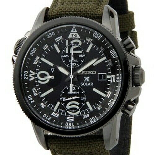 Seiko Prospex SSC295P1 Military Chronograph Men's Watch |