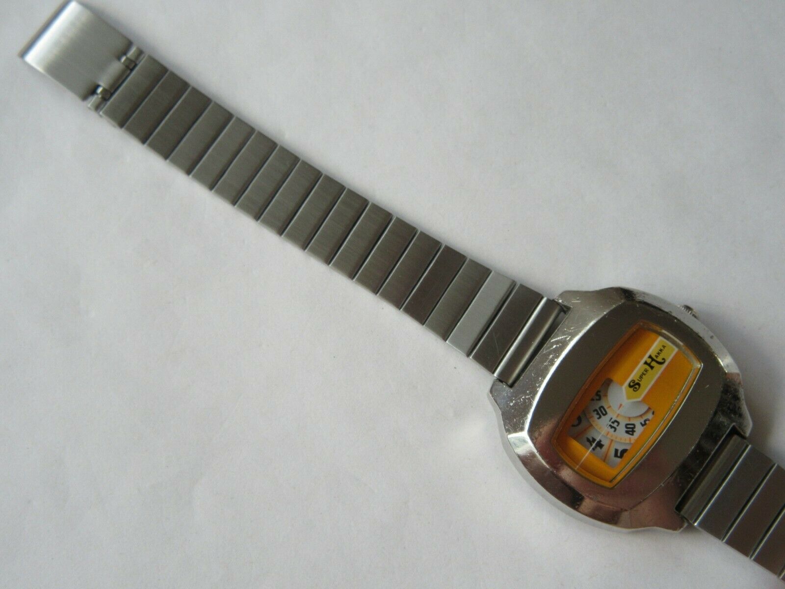 ORIENT QUARTZ JUMP HOUR WATCH for SUPER HAKKA with instruction