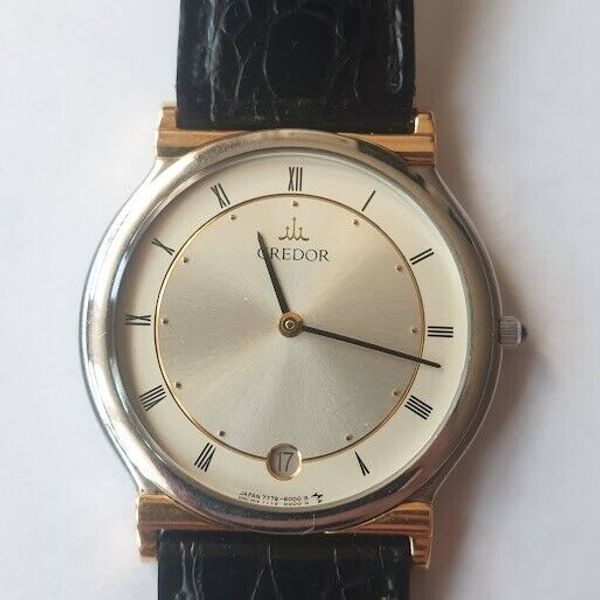SEIKO CREDOR 7779-6000 クォーツ fd269b2c-9607-4c51-9b6c-