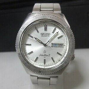 Vintage 1978 SEIKO Quartz watch [Silver Wave Z] 7123-8070 new
