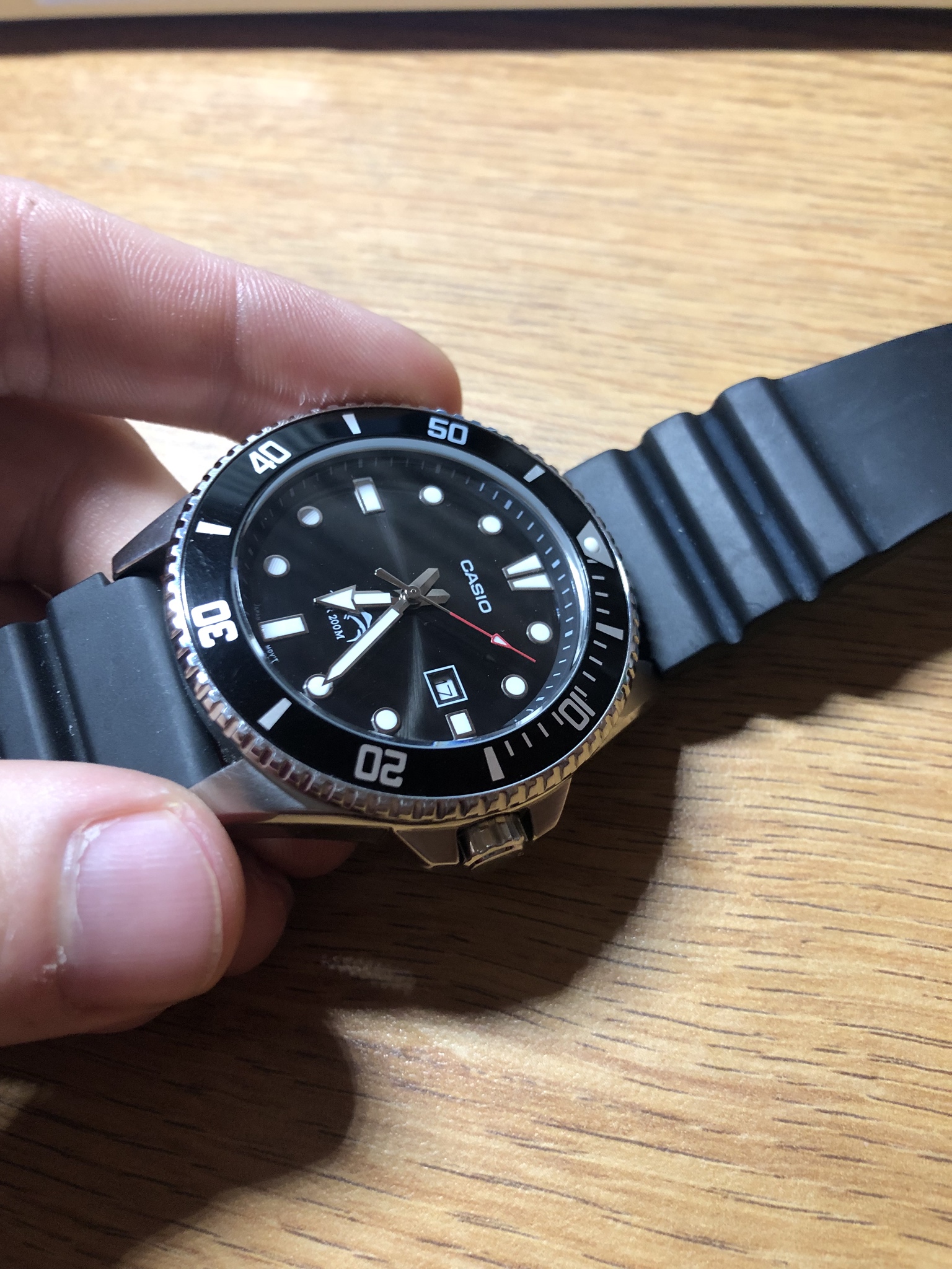 WTS]/WTT(Casio Duro Mdv-106). Looking to trade my Duro and four blushark  nato straps for a Seiko SNK series or other interesting automatic watches.  Would consider selling for $60. | WatchCharts