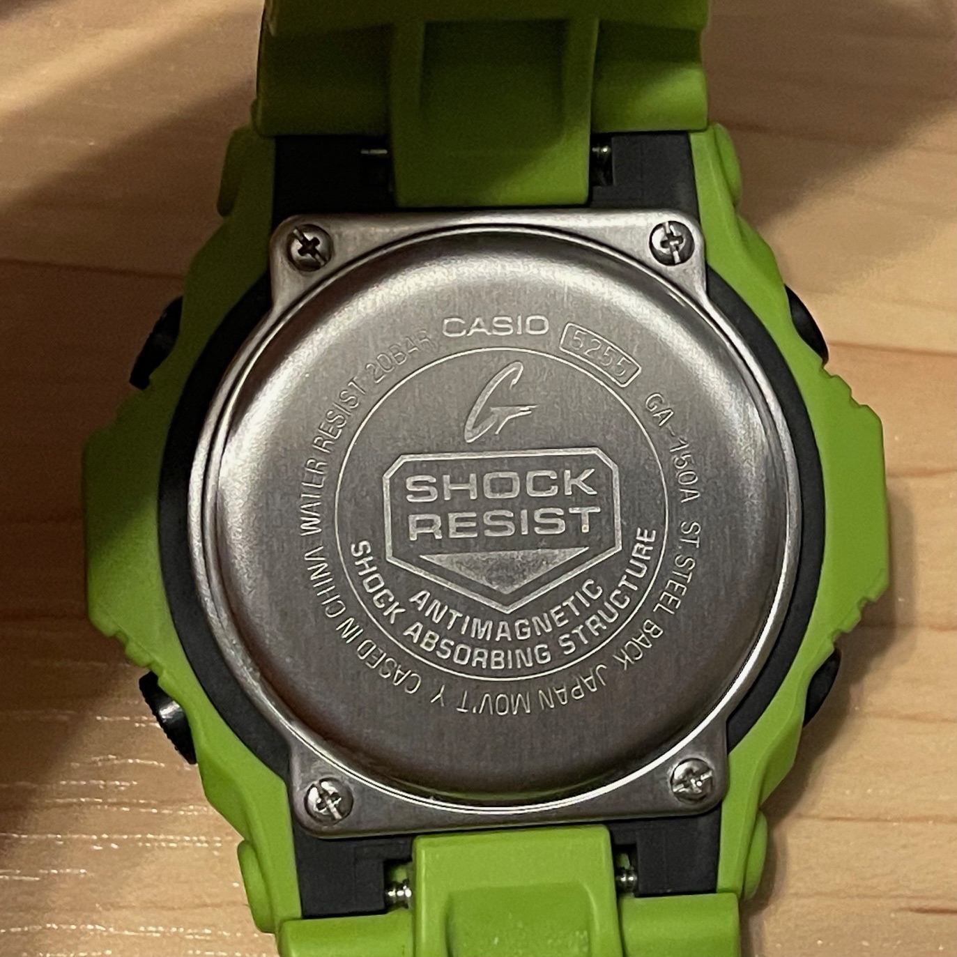 WTS] Casio G-Shock GA-150A-3A Analog Digital Metallic Green Watch