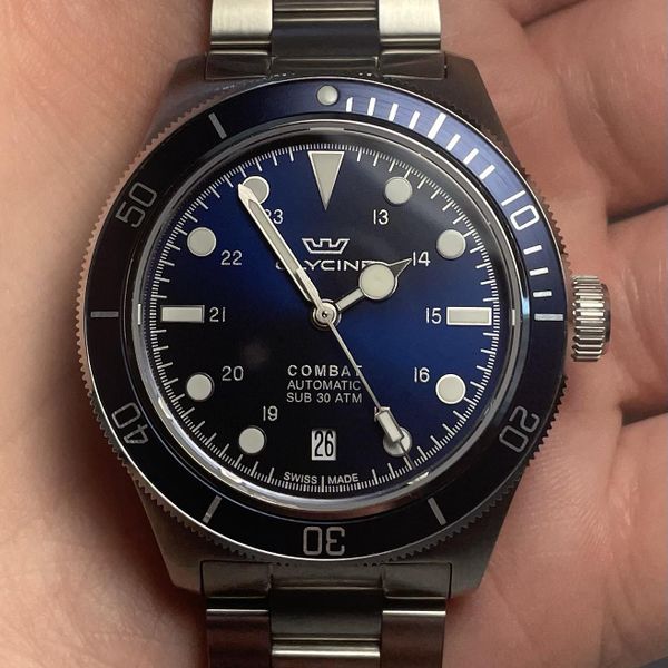 [WTS] Glycine Combat Sub 39 Blue Ref. GL0400 WatchCharts