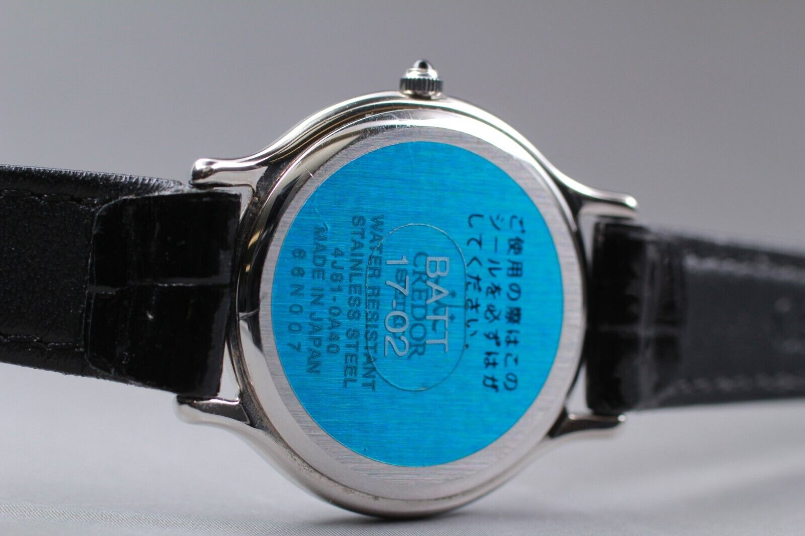 N.Mint ] SEIKO Credor Quartz 4J81-0A40 Silver Dial Women's Watch