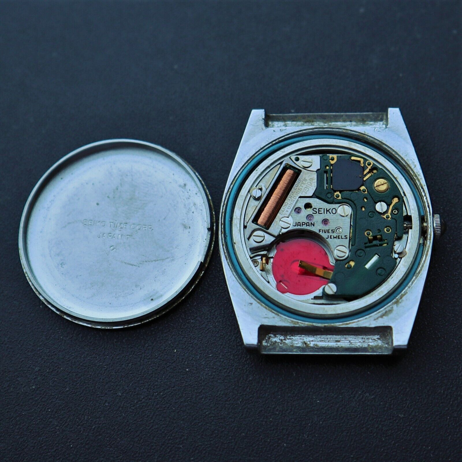SEIKO 7810-5109 Vintage Steel Quartz Watch Reloj Montre