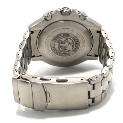Auth CITIZEN PROMASTER U600-T011110 7D0153 Silver Men's Wrist