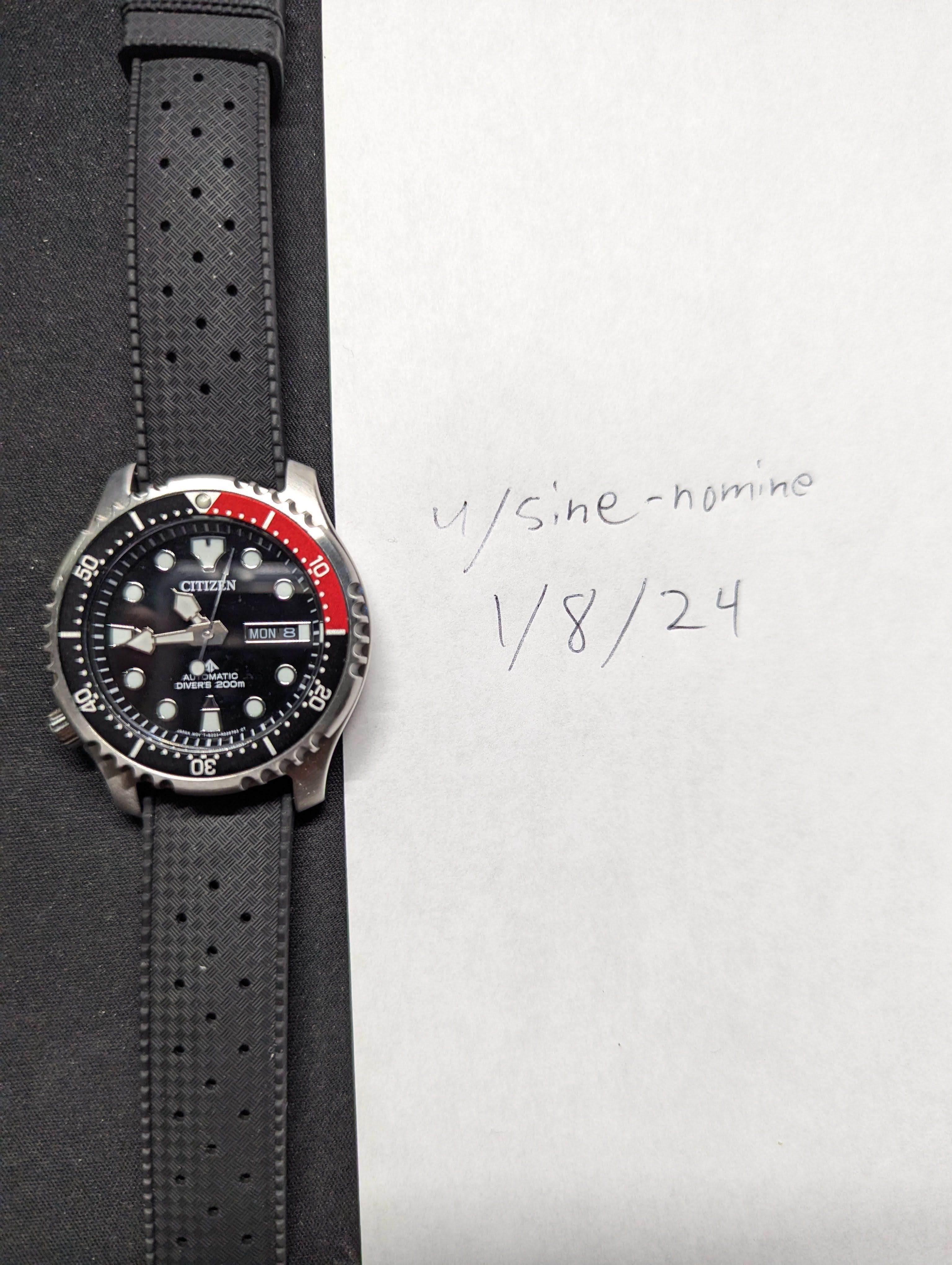 WTS Citizen Promaster Diver s 200m NY0085 19E 160 WatchCharts