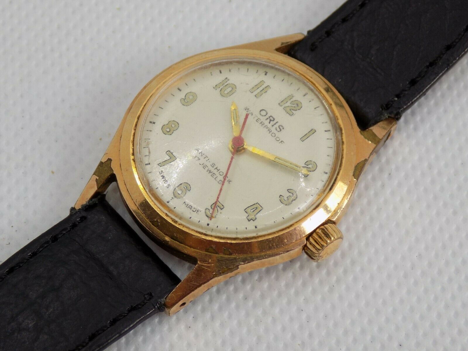 Oris Waterproof Antishock 17J Swiss Made 672 KIF Hand