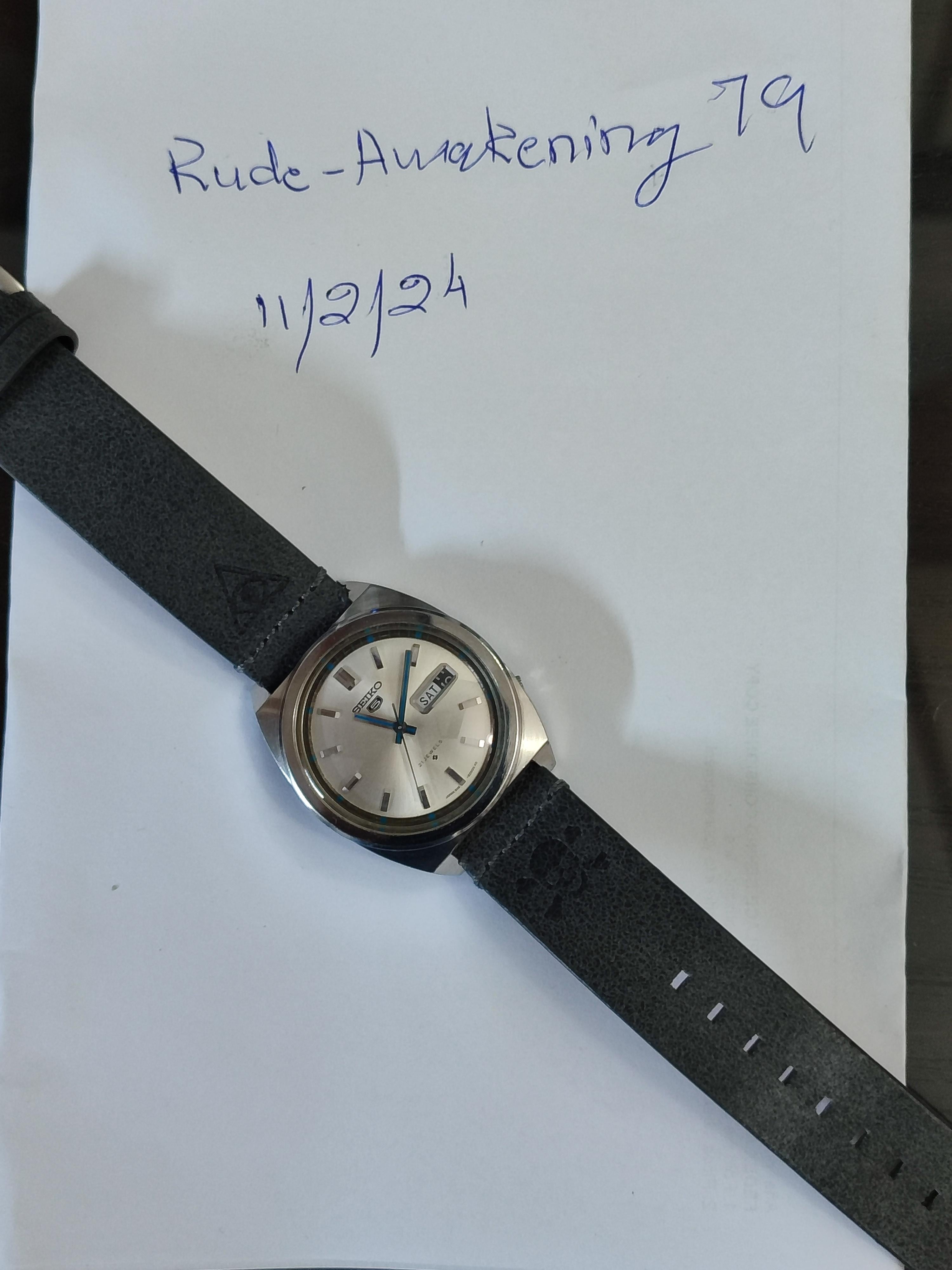 WTS] SEIKO 5 AUTOMATIC 21 JEWELS 6119-8240 | WatchCharts Marketplace
